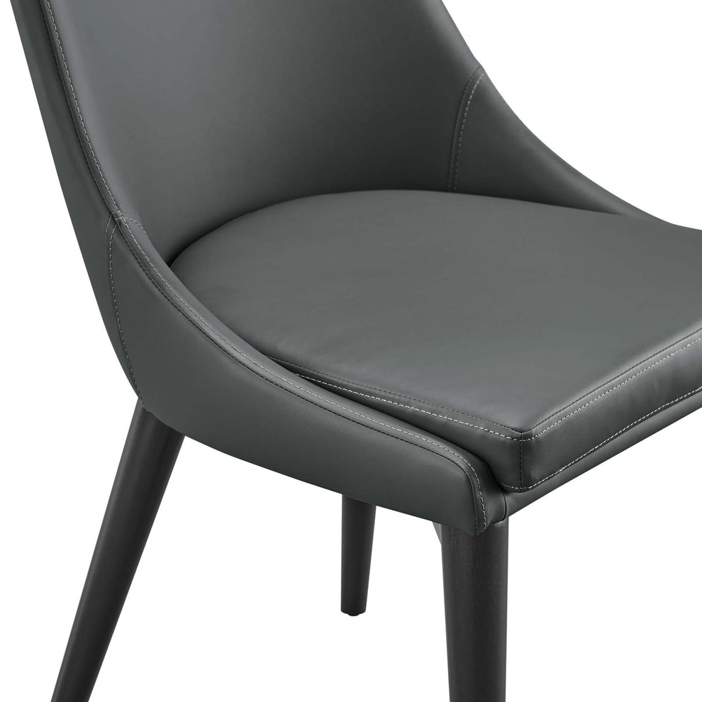 Modway Viscount Set of 2 Vinyl Dining Side Chair - EEI-2744 | Dining Chairs | Modishstore - 19