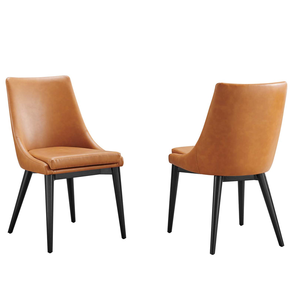Modway Viscount Set of 2 Vinyl Dining Side Chair - EEI-2744 | Dining Chairs | Modishstore - 22