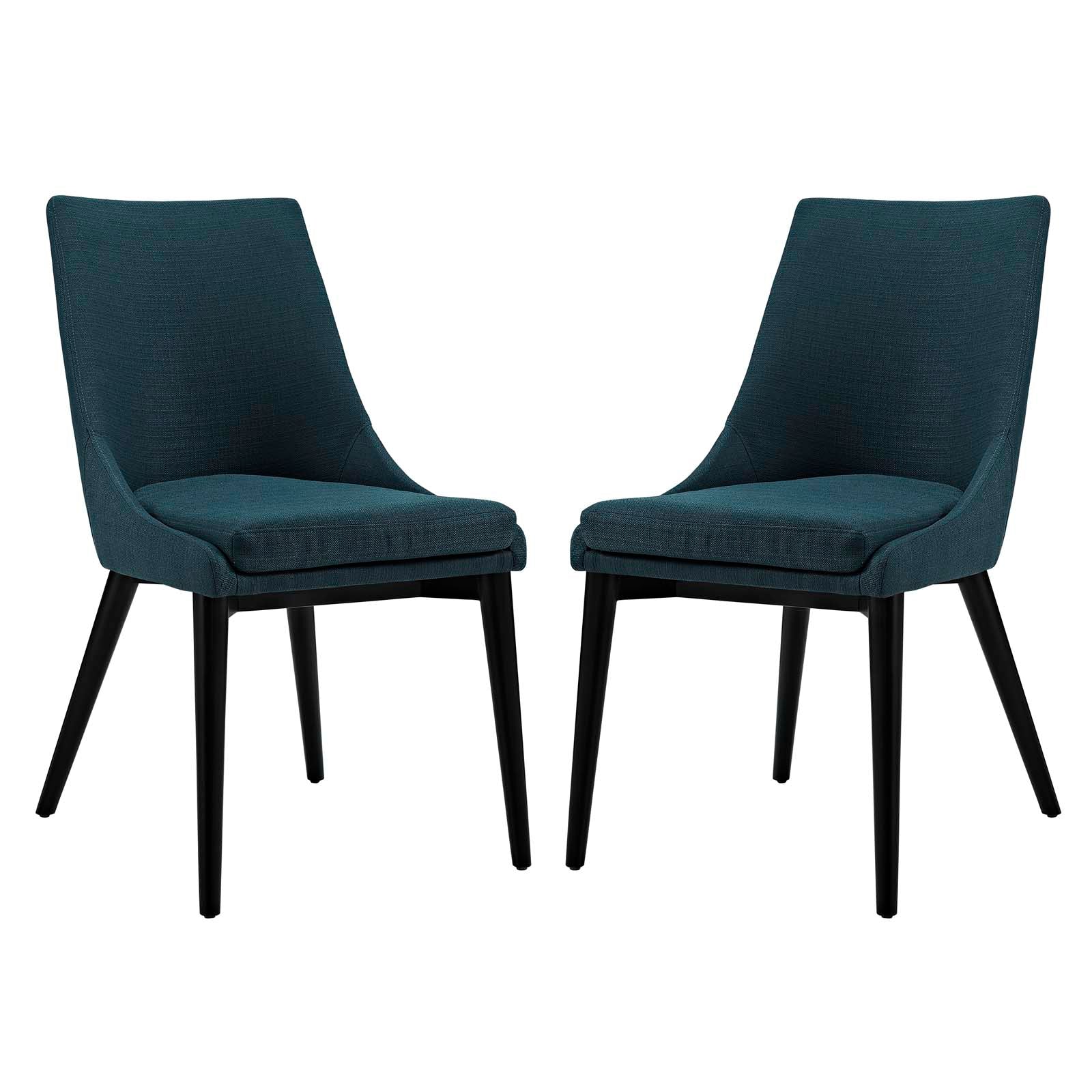 Modway Viscount Set of 2 Fabric Dining Side Chair | Dining Chairs | Modishstore-35