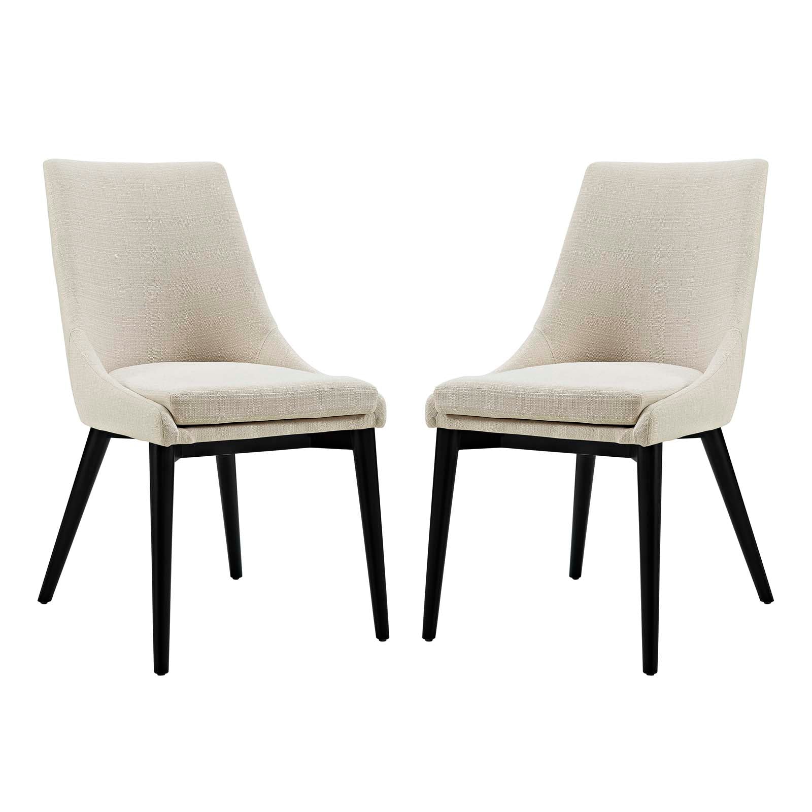Modway Viscount Set of 2 Fabric Dining Side Chair | Dining Chairs | Modishstore-37