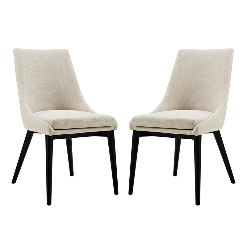 Modway Viscount Set of 2 Fabric Dining Side Chair - EEI-2745 | Dining Chairs | Modishstore - 37