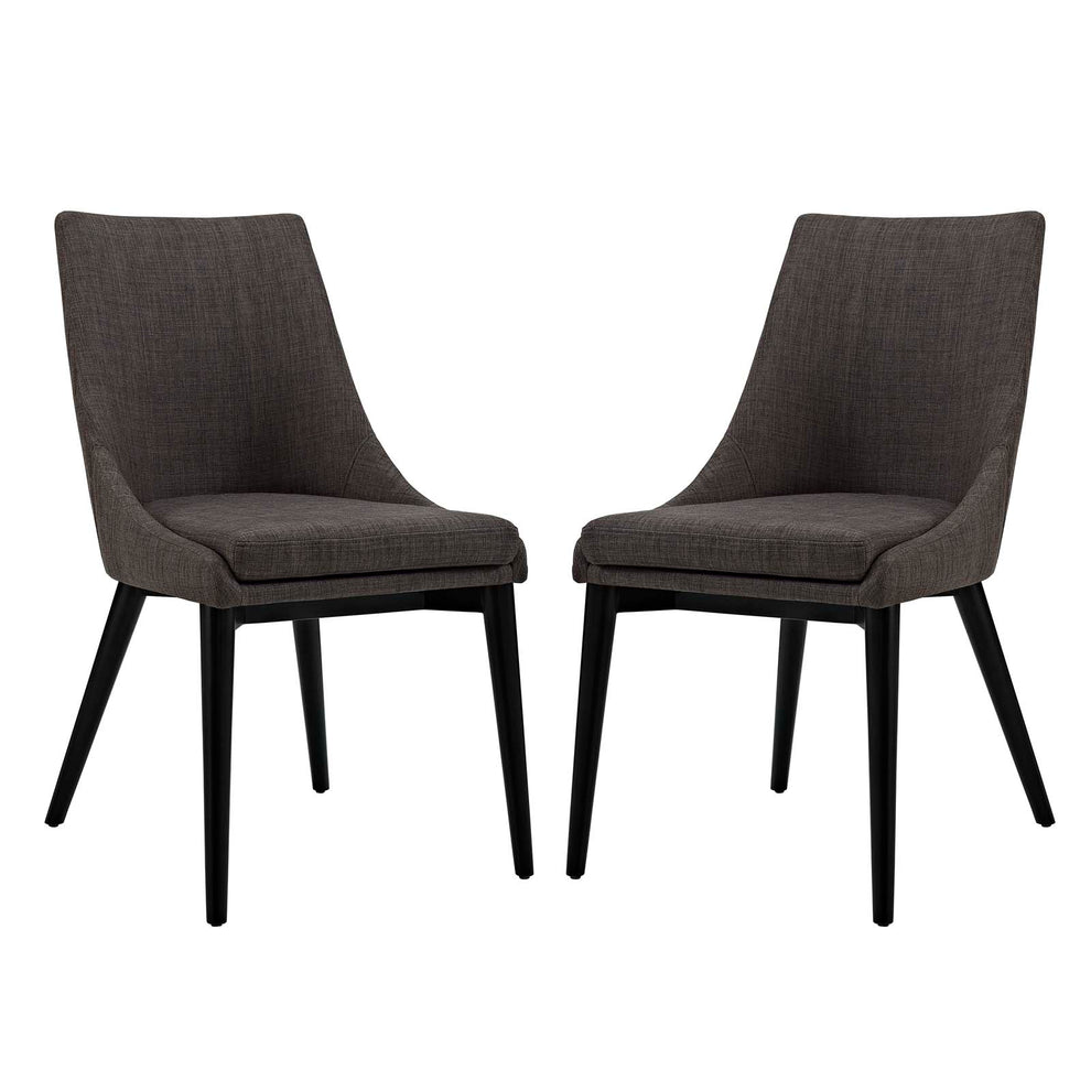 Modway Viscount Set of 2 Fabric Dining Side Chair - EEI-2745 | Dining Chairs | Modishstore - 39