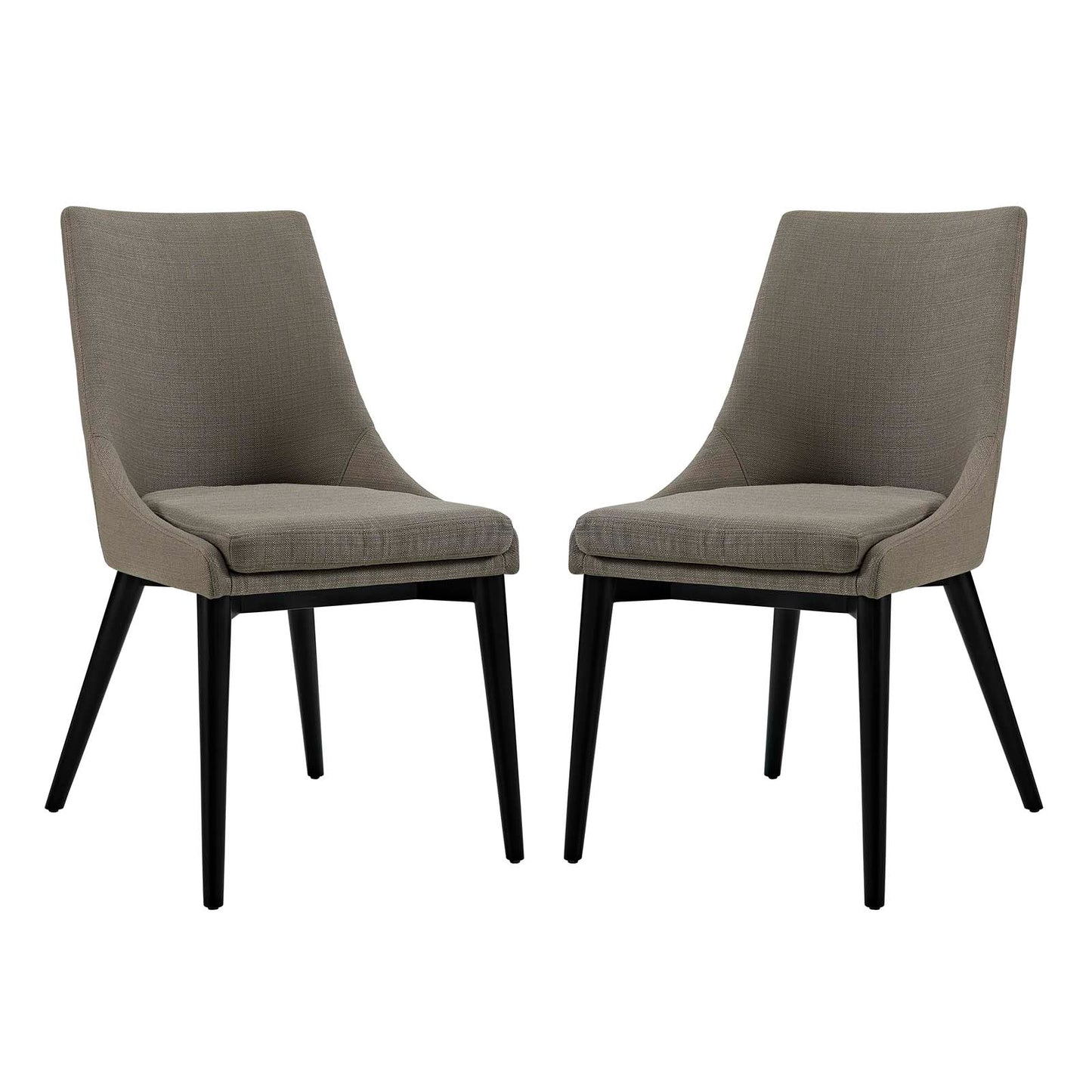 Modway Viscount Set of 2 Fabric Dining Side Chair | Dining Chairs | Modishstore-41