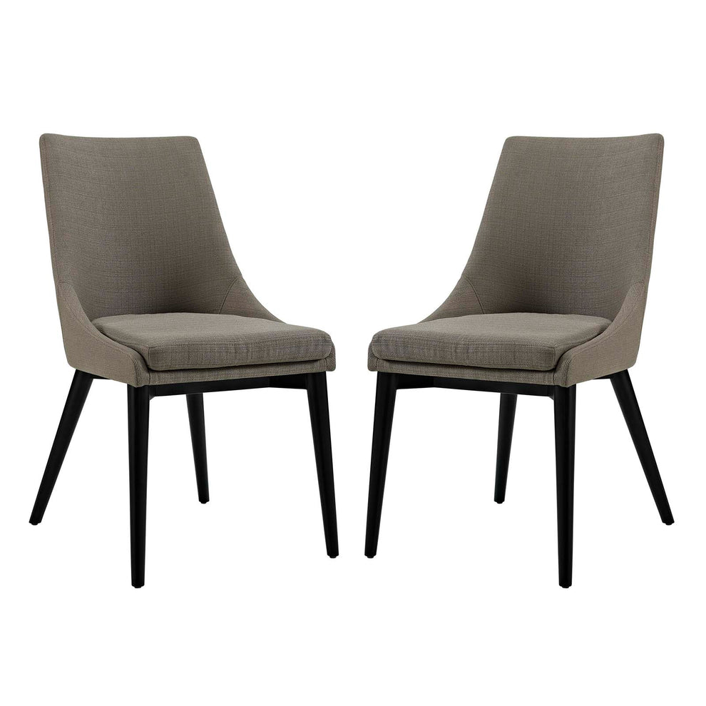 Modway Viscount Set of 2 Fabric Dining Side Chair - EEI-2745 | Dining Chairs | Modishstore - 41