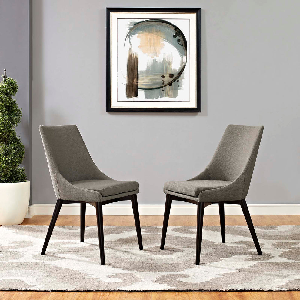 Modway Viscount Set of 2 Fabric Dining Side Chair - EEI-2745 | Dining Chairs | Modishstore - 10