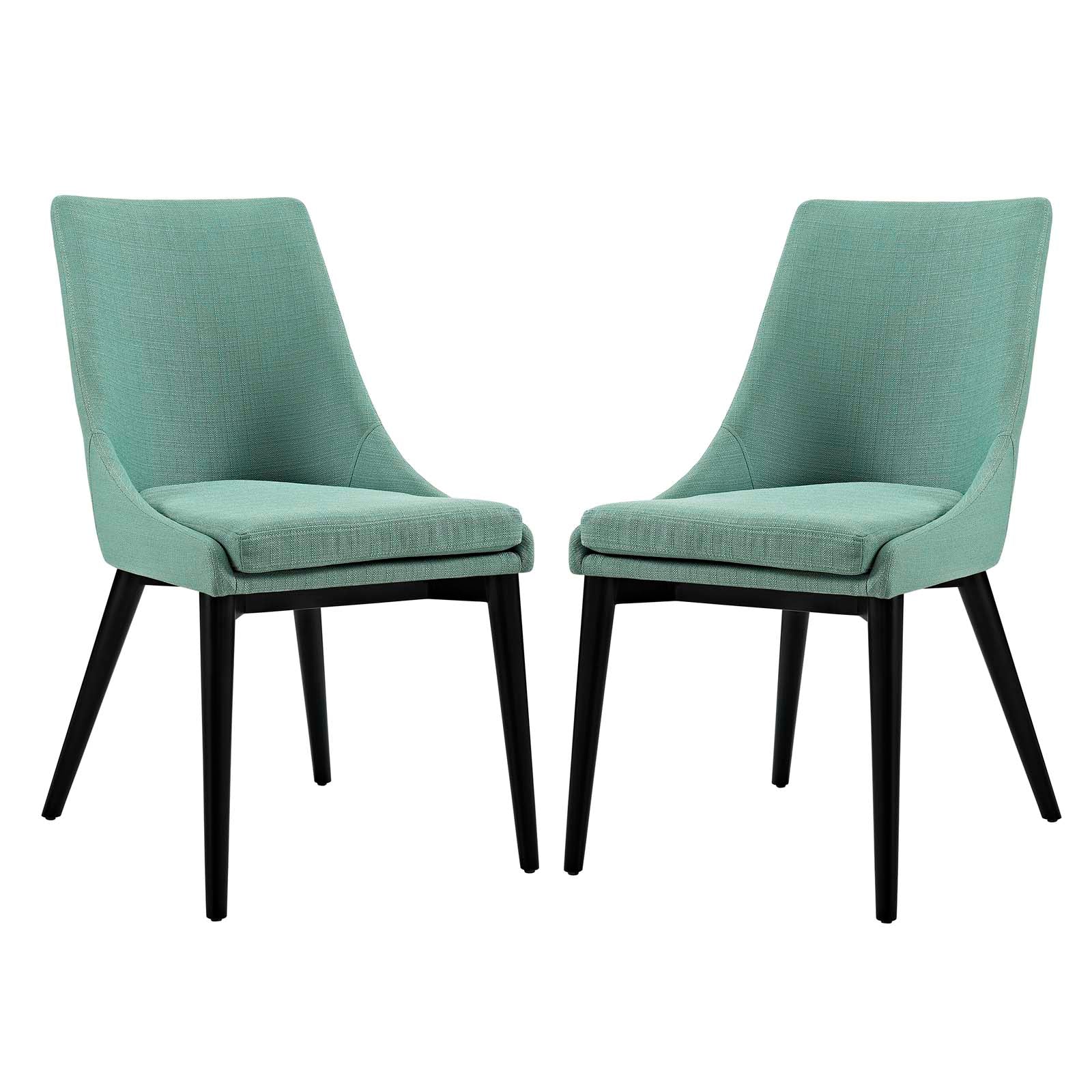 Modway Viscount Set of 2 Fabric Dining Side Chair | Dining Chairs | Modishstore-47