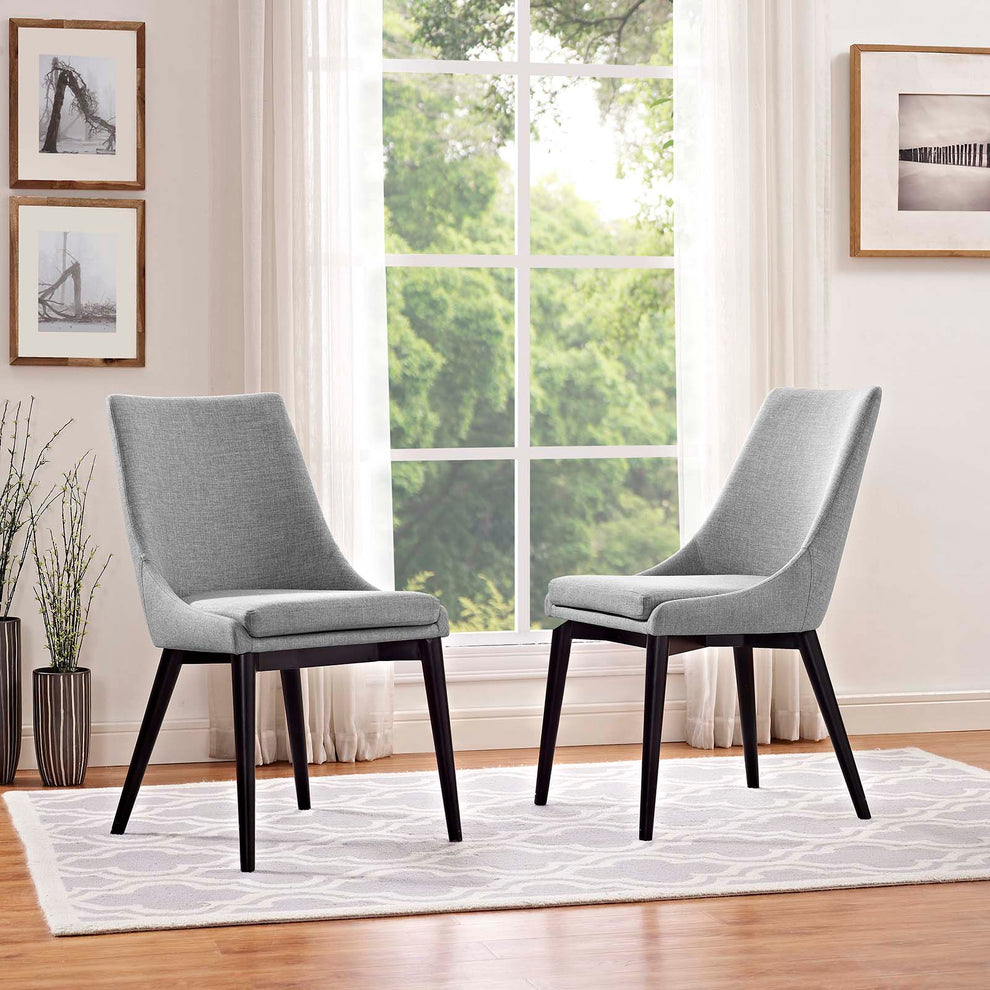Modway Viscount Set of 2 Fabric Dining Side Chair - EEI-2745 | Dining Chairs | Modishstore - 14
