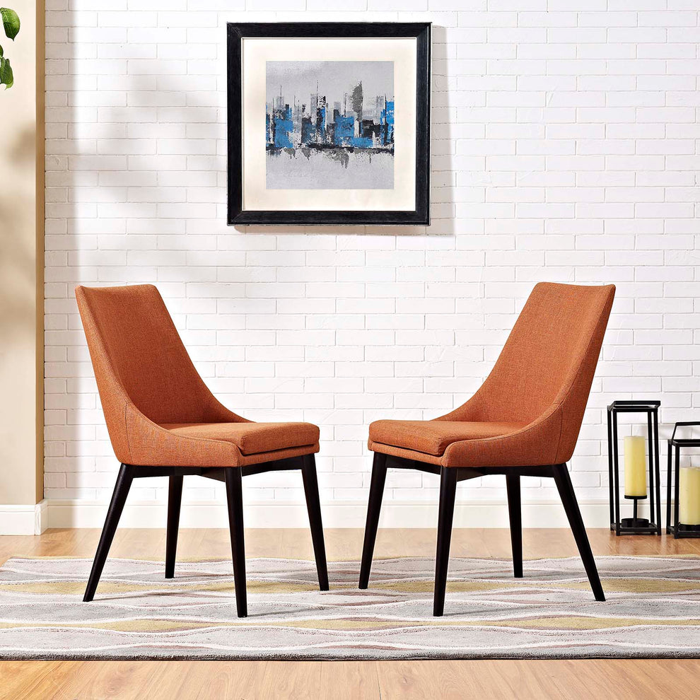 Modway Viscount Set of 2 Fabric Dining Side Chair - EEI-2745 | Dining Chairs | Modishstore - 12