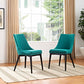 Modway Viscount Set of 2 Fabric Dining Side Chair - EEI-2745 | Dining Chairs | Modishstore-1