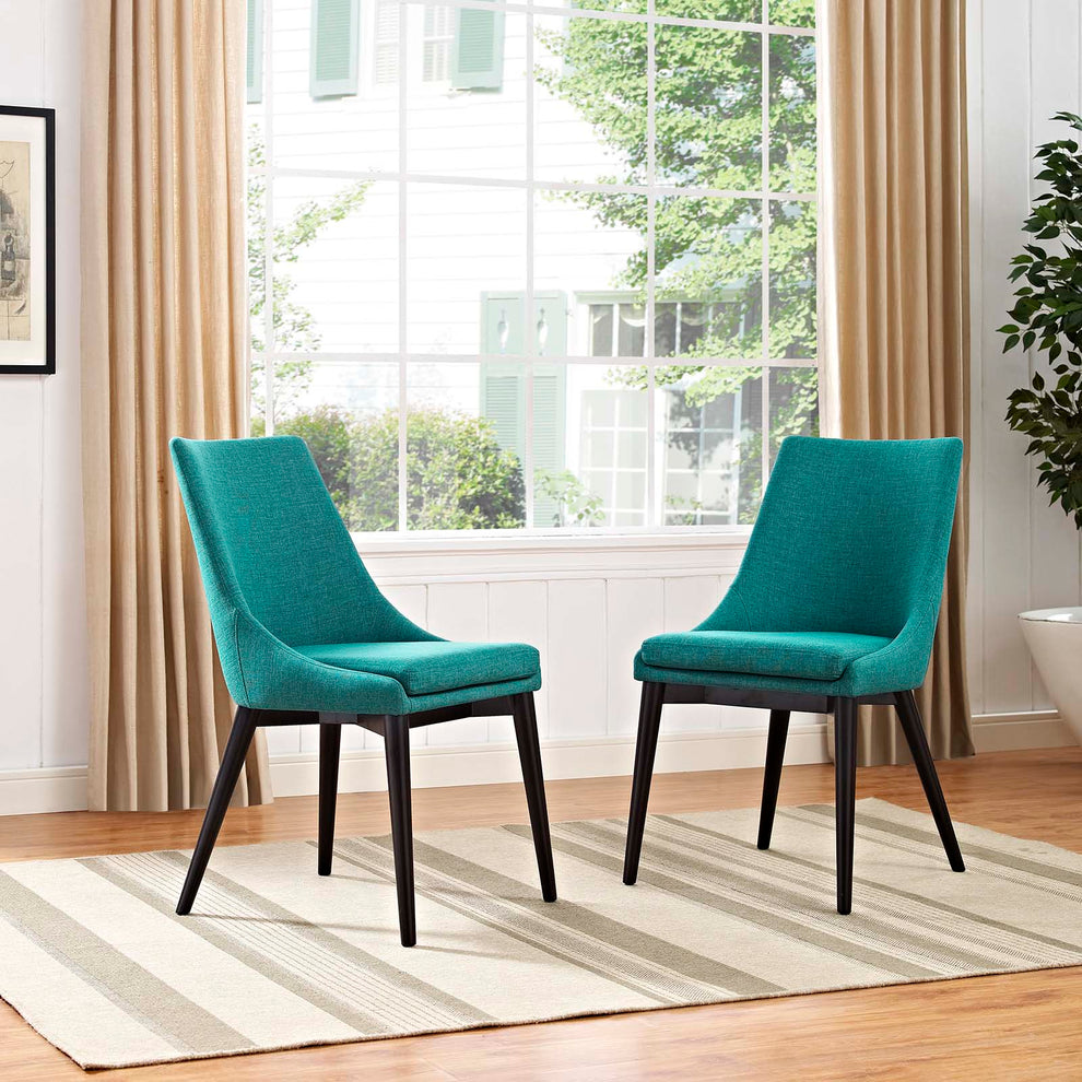 Modway Viscount Set of 2 Fabric Dining Side Chair - EEI-2745 | Dining Chairs | Modishstore - 1