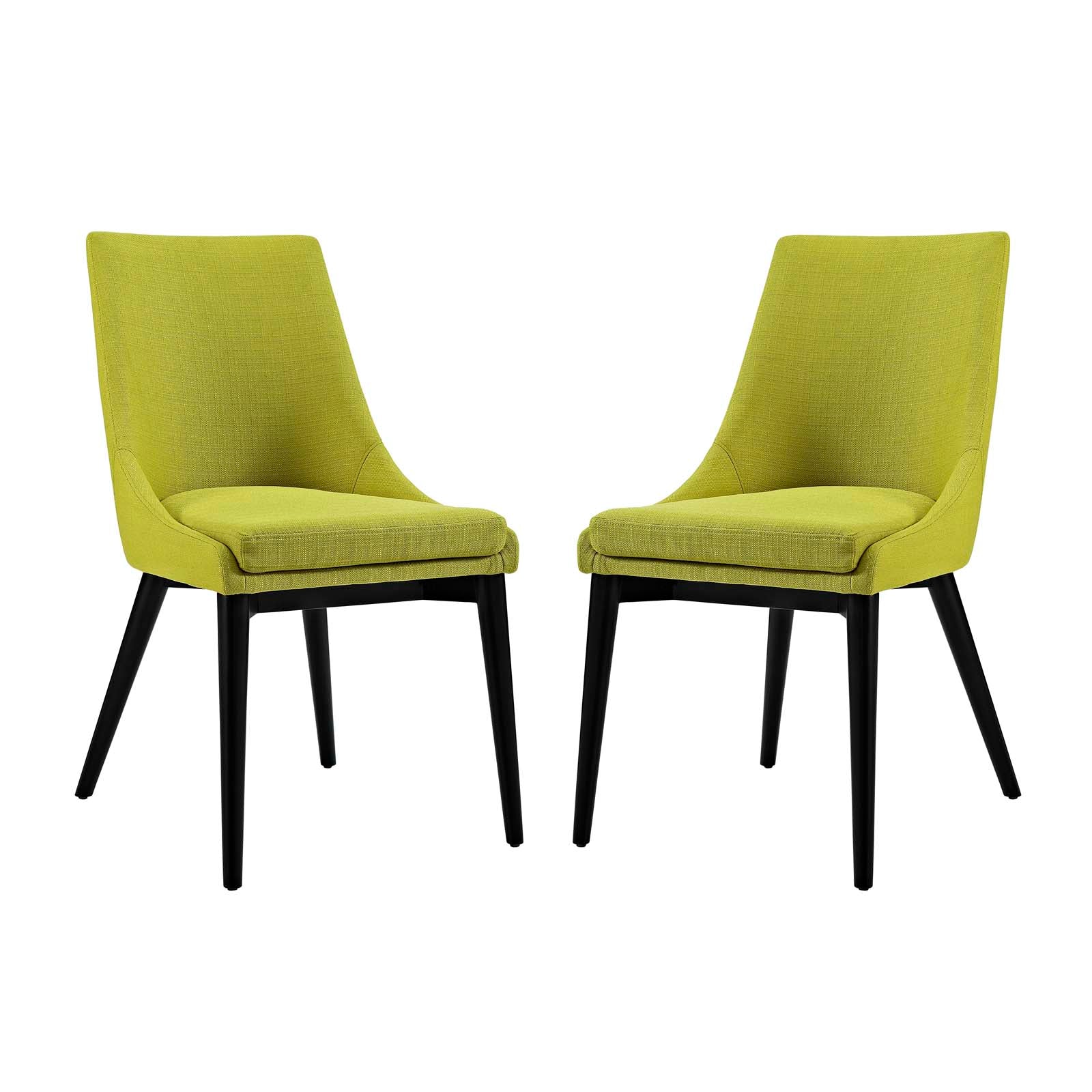 Modway Viscount Set of 2 Fabric Dining Side Chair | Dining Chairs | Modishstore-53