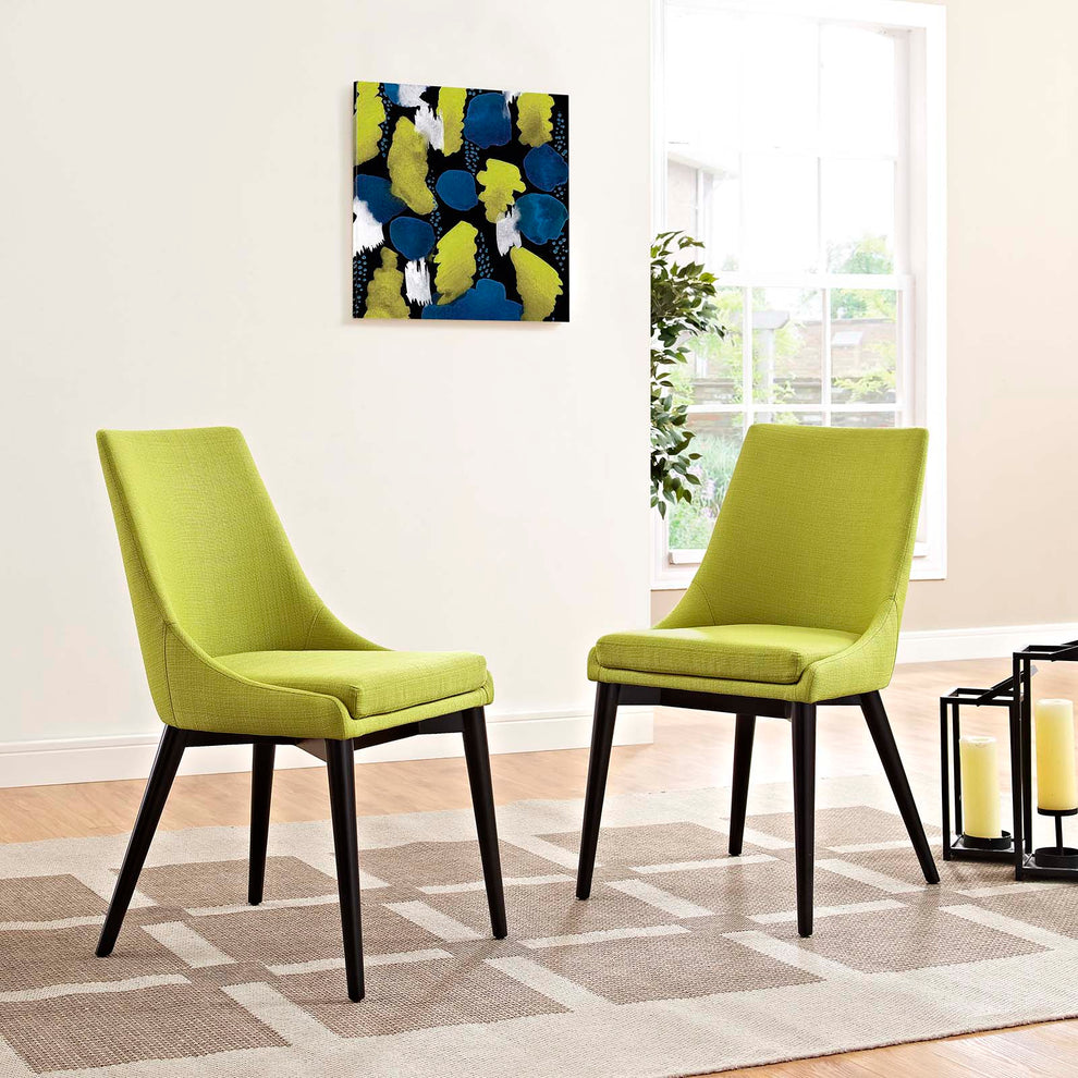 Modway Viscount Set of 2 Fabric Dining Side Chair - EEI-2745 | Dining Chairs | Modishstore - 7