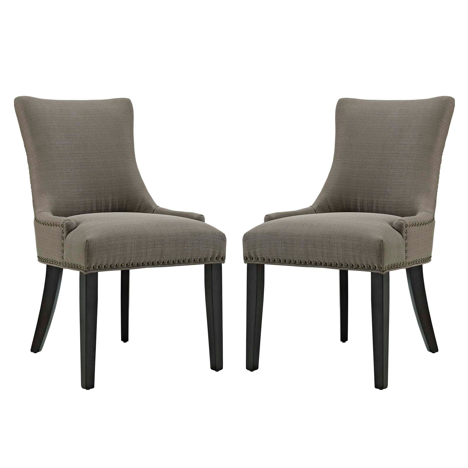 Modway Marquis Set of 2 Fabric Dining Side Chair | Dining Chairs | Modishstore-15