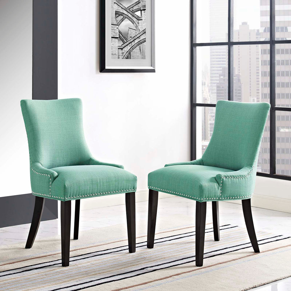 Modway Marquis Set of 2 Fabric Dining Side Chair - EEI-2746 | Dining Chairs | Modishstore - 9
