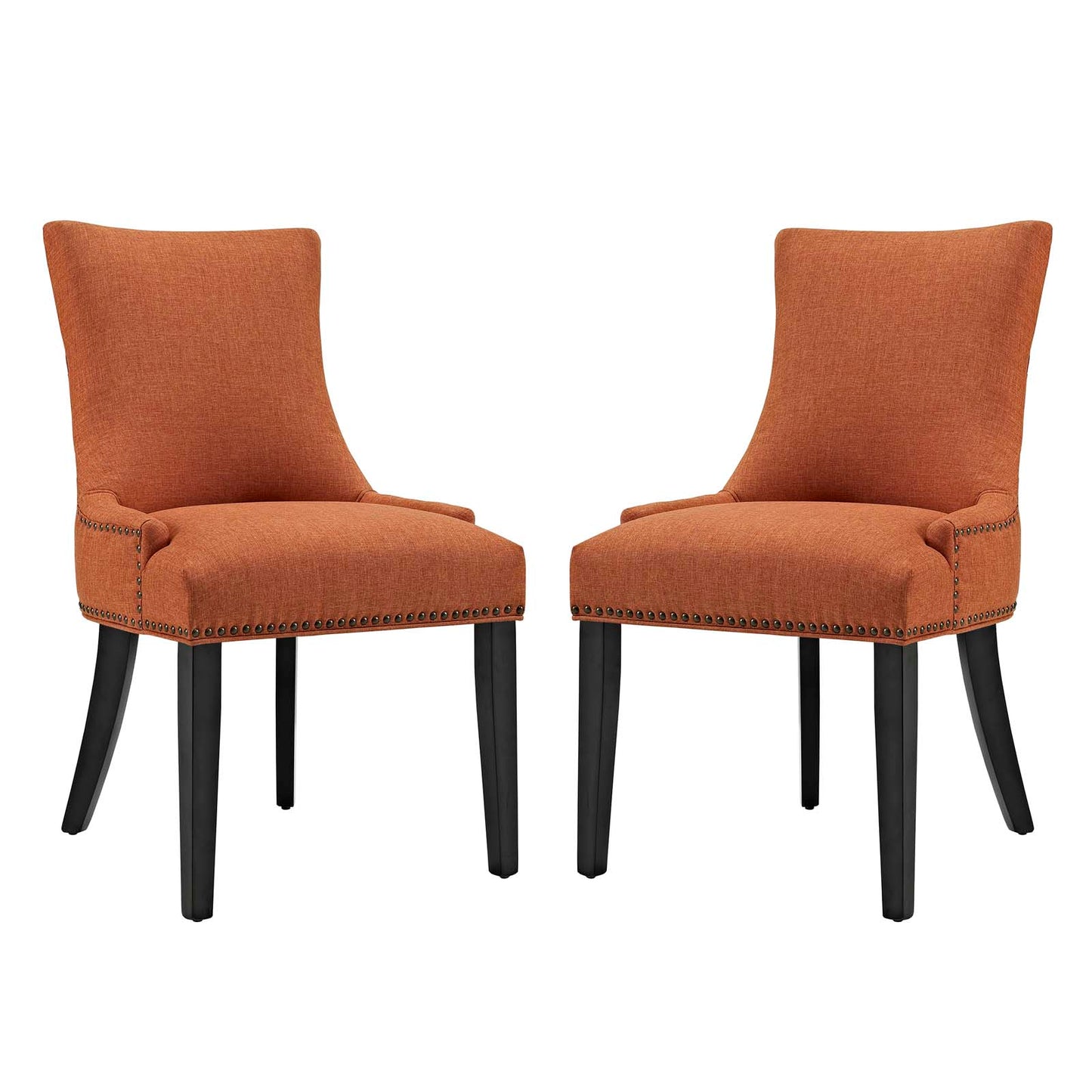 Modway Marquis Set of 2 Fabric Dining Side Chair | Dining Chairs | Modishstore-23