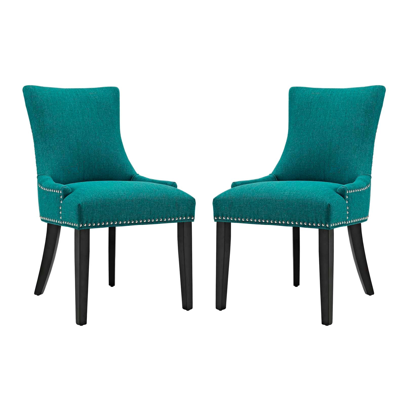 Modway Marquis Set of 2 Fabric Dining Side Chair | Dining Chairs | Modishstore-25