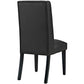 Modway Baron Dining Chair Vinyl Set of 2 | Dining Chairs | Modishstore-5