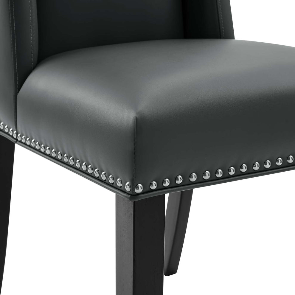 Modway Baron Dining Chair Vinyl Set of 2 - EEI-2747 | Dining Chairs | Modishstore - 12