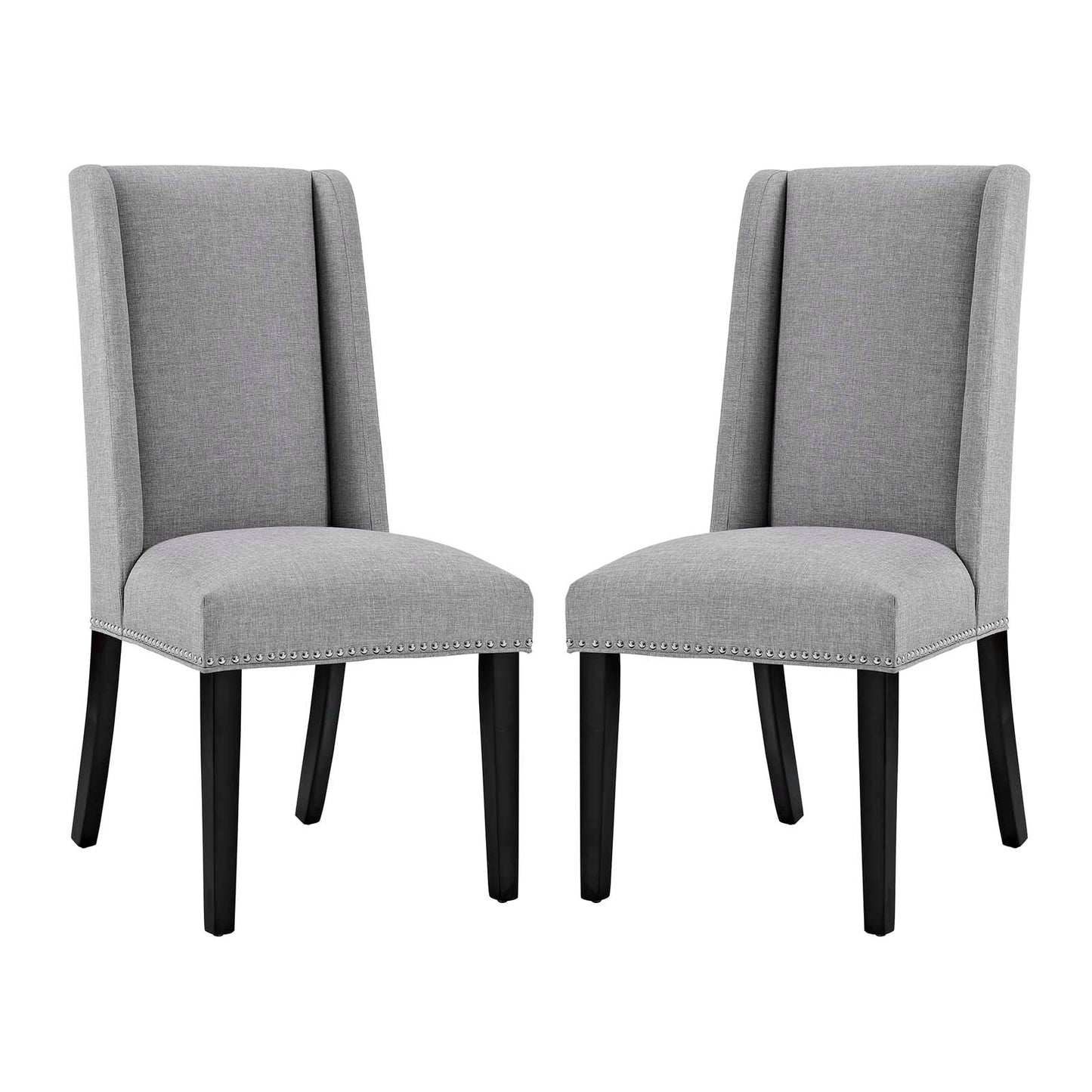 Modway Baron Dining Chair Fabric Set of 2 | Dining Chairs | Modishstore-18