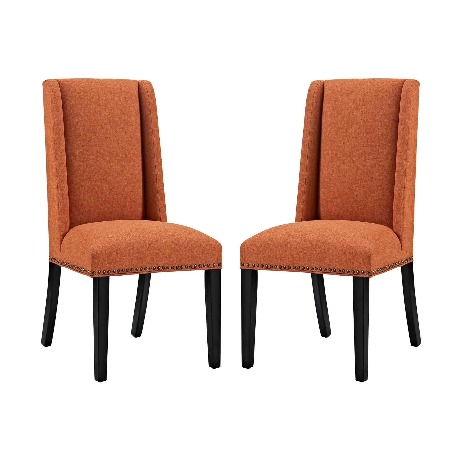 Modway Baron Dining Chair Fabric Set of 2 | Dining Chairs | Modishstore-20
