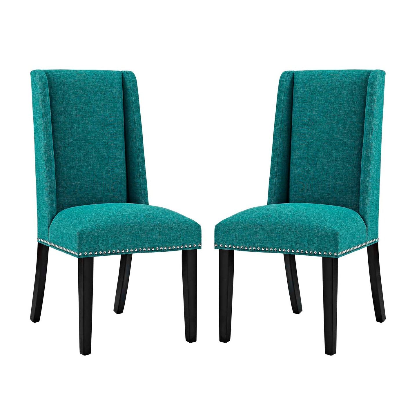 Modway Baron Dining Chair Fabric Set of 2 | Dining Chairs | Modishstore-22