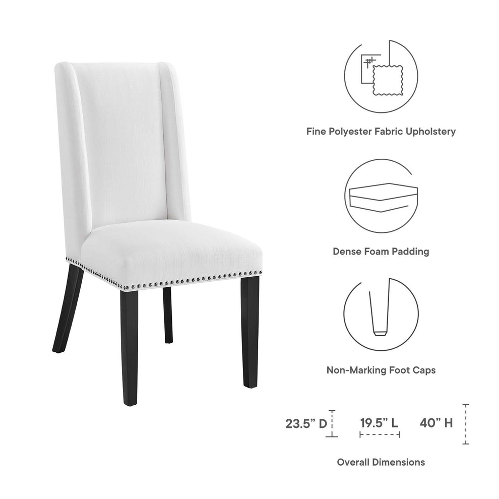 Modway Baron Dining Chair Fabric Set of 2 - EEI-2748 | Dining Chairs | Modishstore - 53