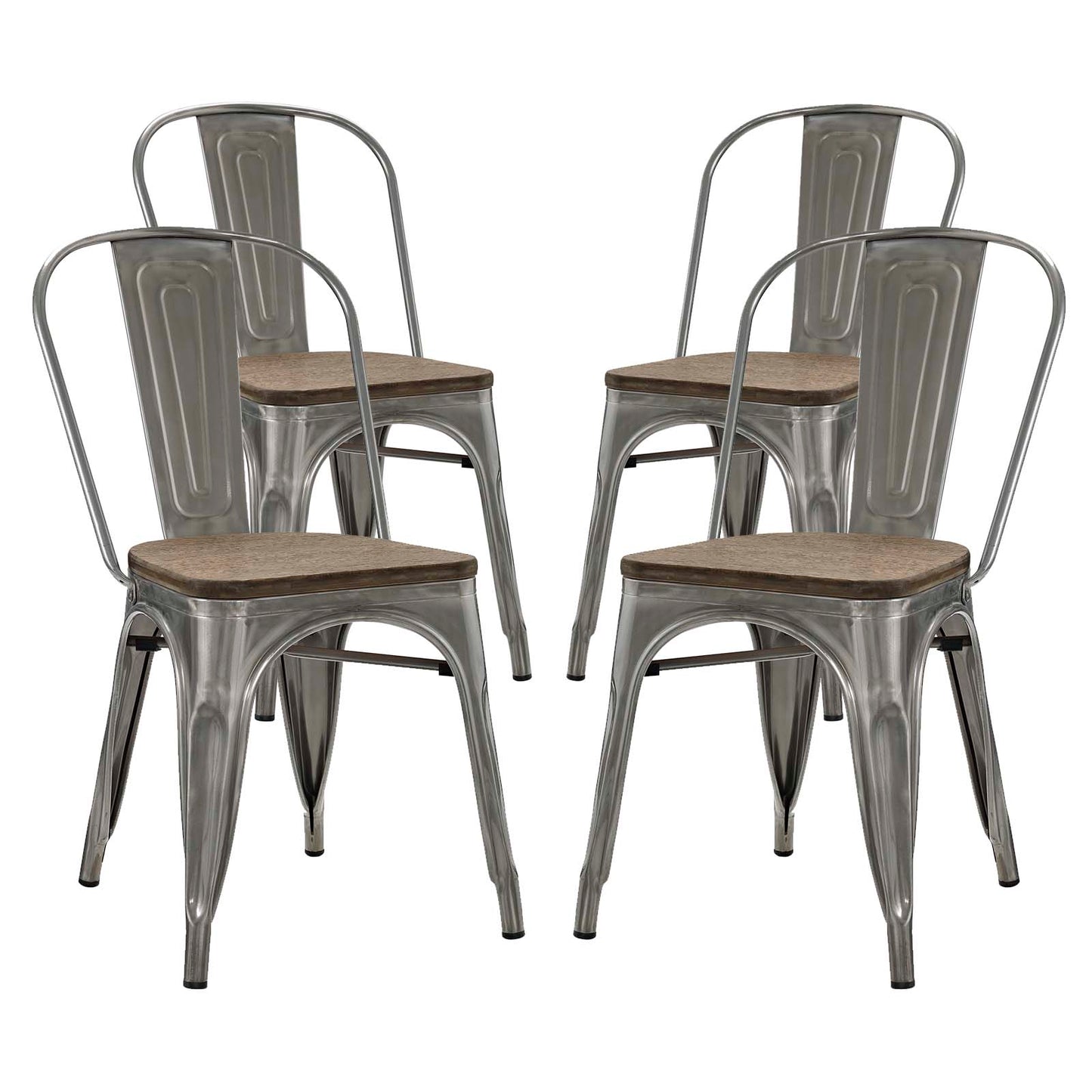 Modway Promenade Set of 4 Dining Side Chair - EEI-2752 | Dining Chairs | Modishstore-9
