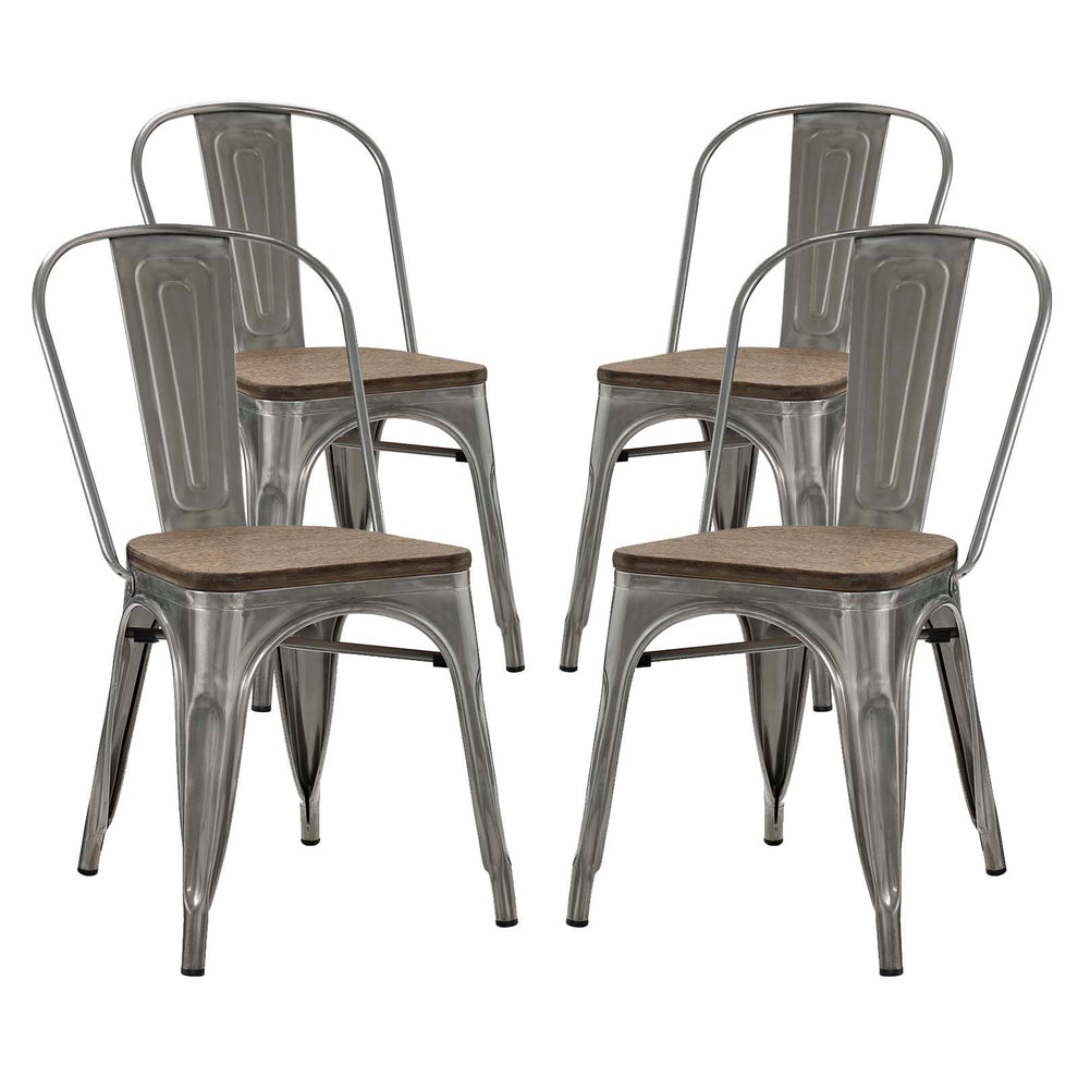 Modway Promenade Set of 4 Dining Side Chair - EEI-2752 - EEI-2752 | Dining Chairs | Modishstore - 9
