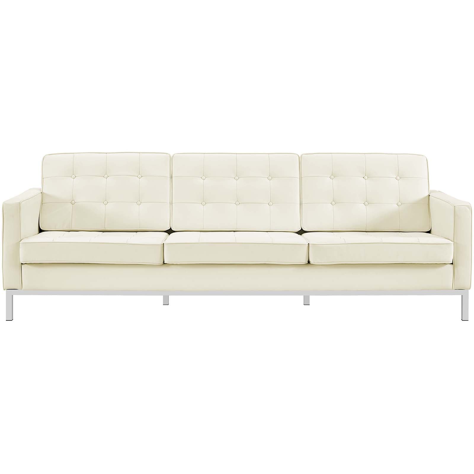 Loft Leather Sofa By Modway - EEI-2779 | Sofas | Modishstore - 4