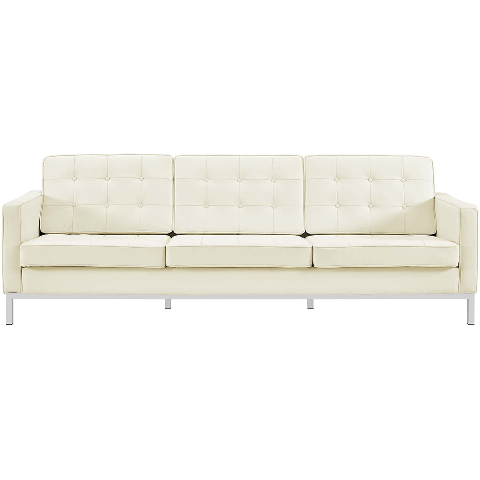 Loft Leather Sofa By Modway - EEI-2779 | Sofas | Modishstore - 4