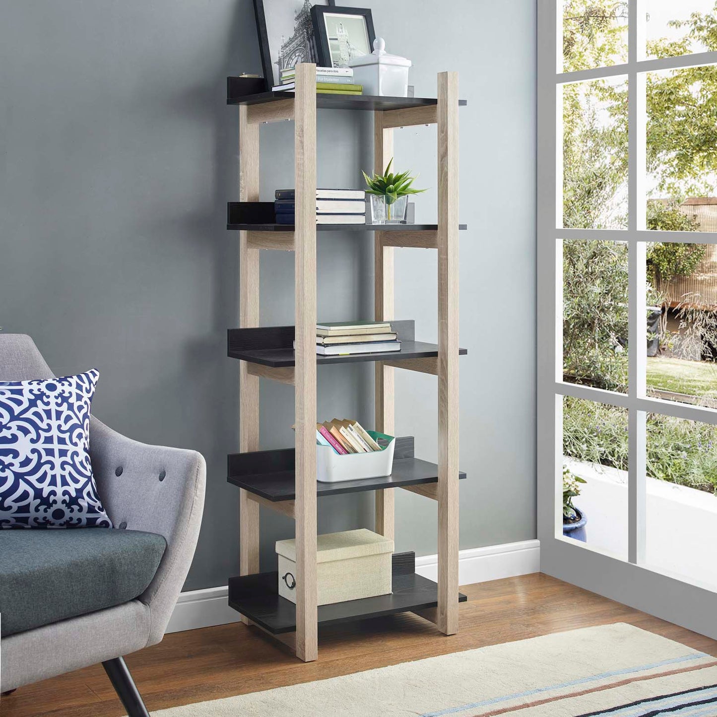 Reprieve Bookcase By Modway - EEI-2786 | Bookcases | Modishstore