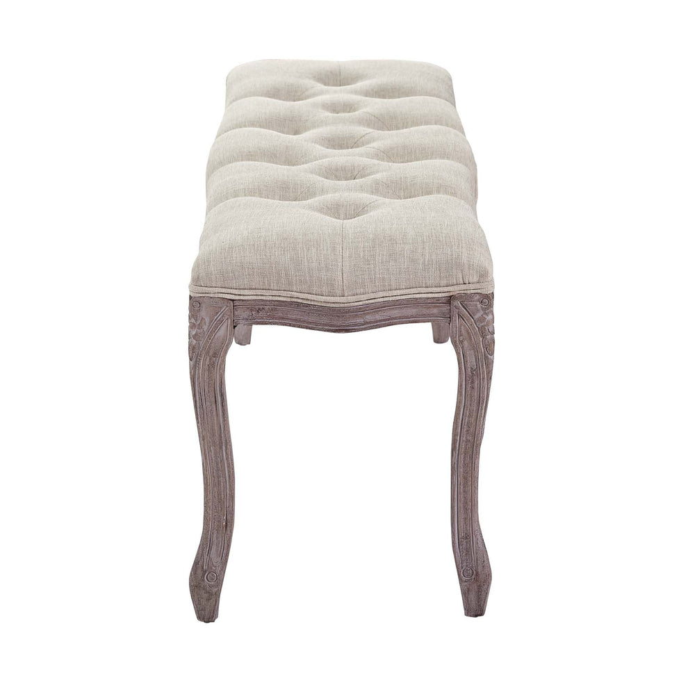 Modway Regal Vintage French Upholstered Fabric Bench - EEI-2794 | Benches | Modishstore - 6