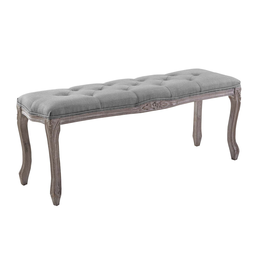 Modway Regal Vintage French Upholstered Fabric Bench - EEI-2794 | Benches | Modishstore - 8
