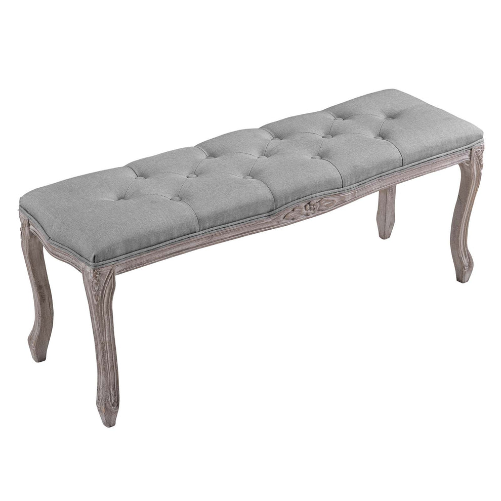 Modway Regal Vintage French Upholstered Fabric Bench - EEI-2794 | Benches | Modishstore - 10