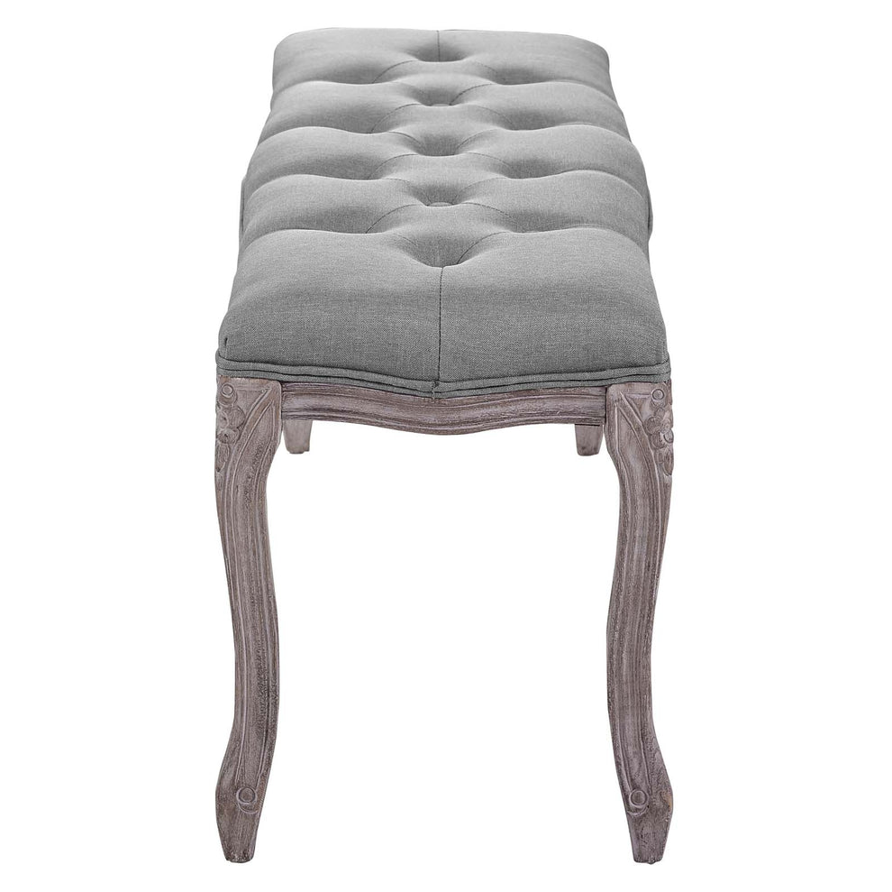 Modway Regal Vintage French Upholstered Fabric Bench - EEI-2794 | Benches | Modishstore - 9