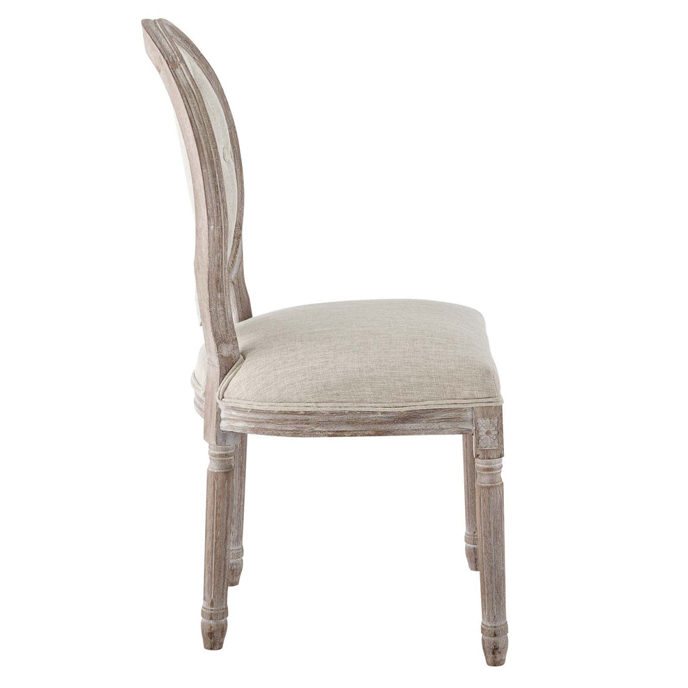 Modway Arise Vintage French Upholstered Fabric Dining Side Chair - EEI-2795 | Dining Chairs | Modishstore - 3