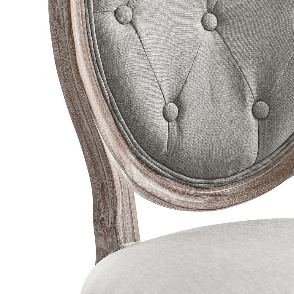 Modway Arise Vintage French Upholstered Fabric Dining Side Chair - EEI-2795 | Dining Chairs | Modishstore - 15