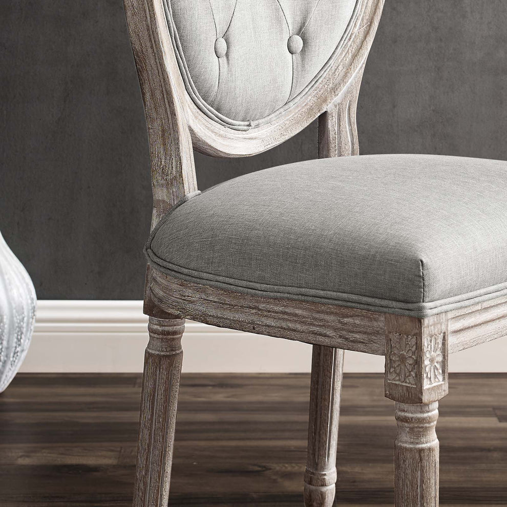 Modway Arise Vintage French Upholstered Fabric Dining Side Chair - EEI-2795 | Dining Chairs | Modishstore - 13