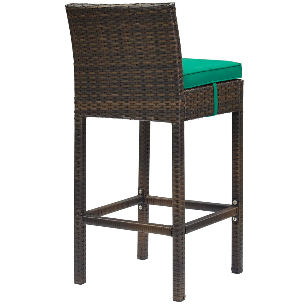Modway Conduit Outdoor Patio Wicker Rattan Bar Stool - EEI-2799 | Bar Stools | Modishstore - 5