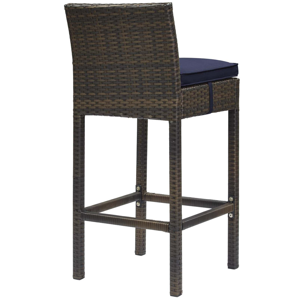 Modway Conduit Outdoor Patio Wicker Rattan Bar Stool - EEI-2799 | Bar Stools | Modishstore - 22
