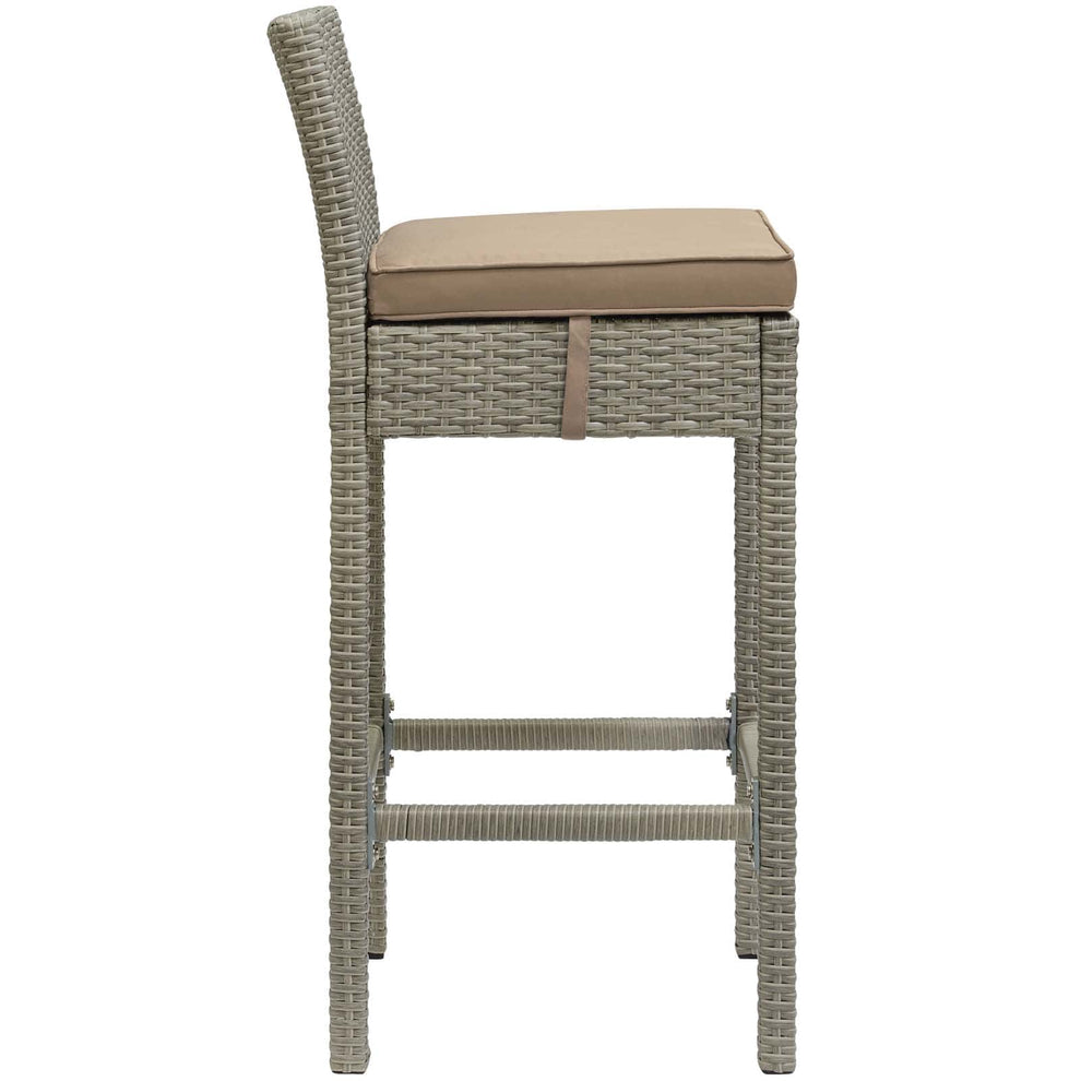 Modway Conduit Outdoor Patio Wicker Rattan Bar Stool Light - EEI-2800 | Bar Stools | Modishstore - 8