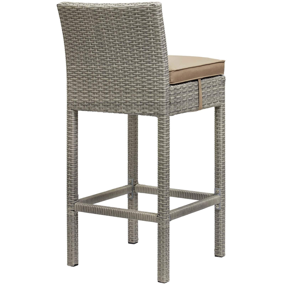 Modway Conduit Outdoor Patio Wicker Rattan Bar Stool Light - EEI-2800 | Bar Stools | Modishstore - 10
