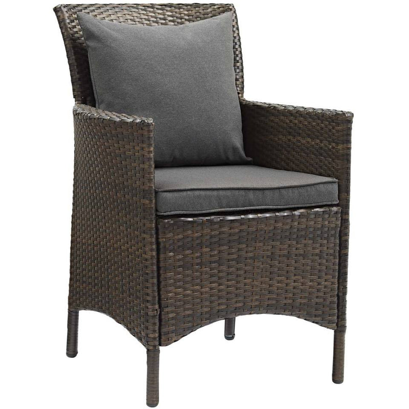 Modway Conduit Outdoor Patio Wicker Rattan Dining Armchair - EEI-2801 | Armchairs | Modishstore - 4