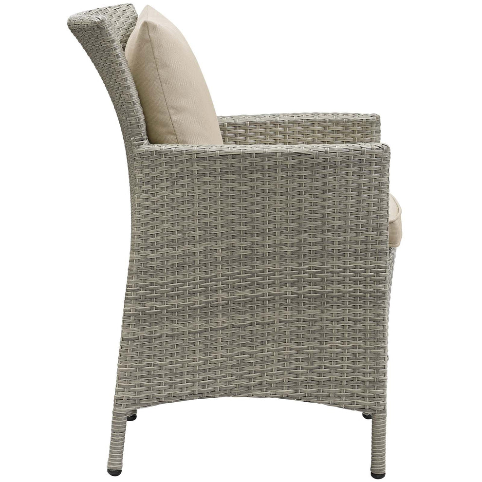 Modway Outdoor Patio Wicker Rattan Dining Armchair - EEI-2802 | Armchairs | Modishstore - 2
