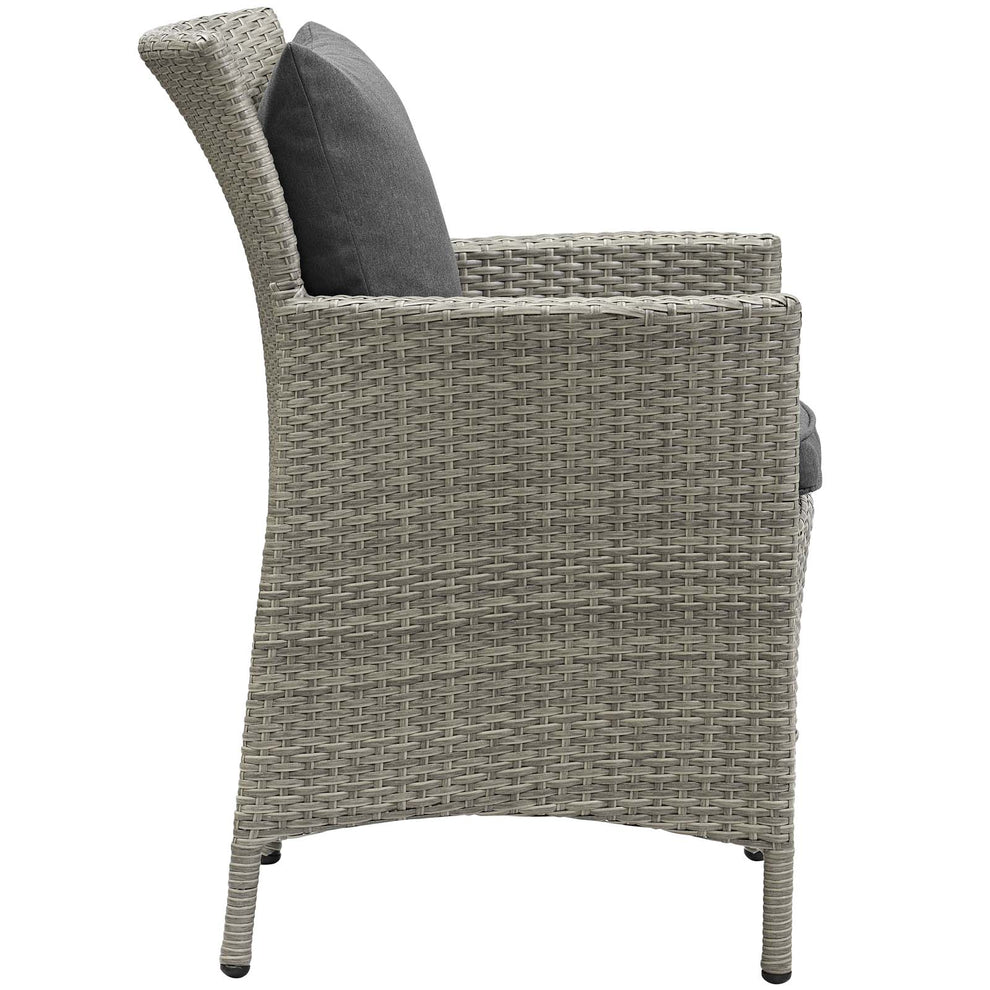 Modway Outdoor Patio Wicker Rattan Dining Armchair - EEI-2802 | Armchairs | Modishstore - 4