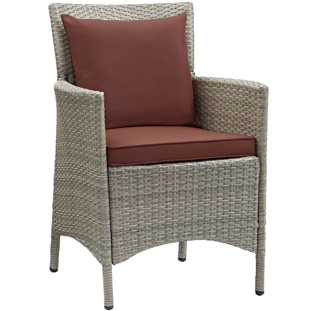 Modway Outdoor Patio Wicker Rattan Dining Armchair - EEI-2802 | Armchairs | Modishstore - 36