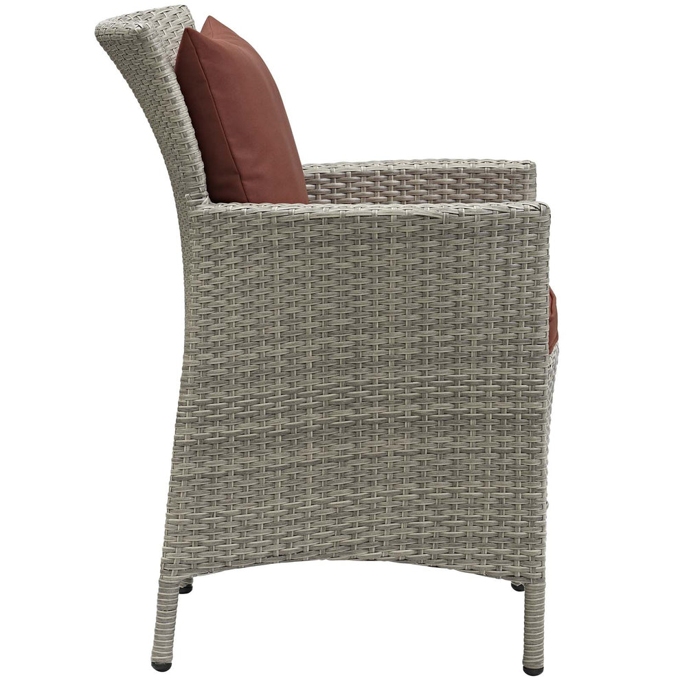 Modway Outdoor Patio Wicker Rattan Dining Armchair - EEI-2802 | Armchairs | Modishstore - 37