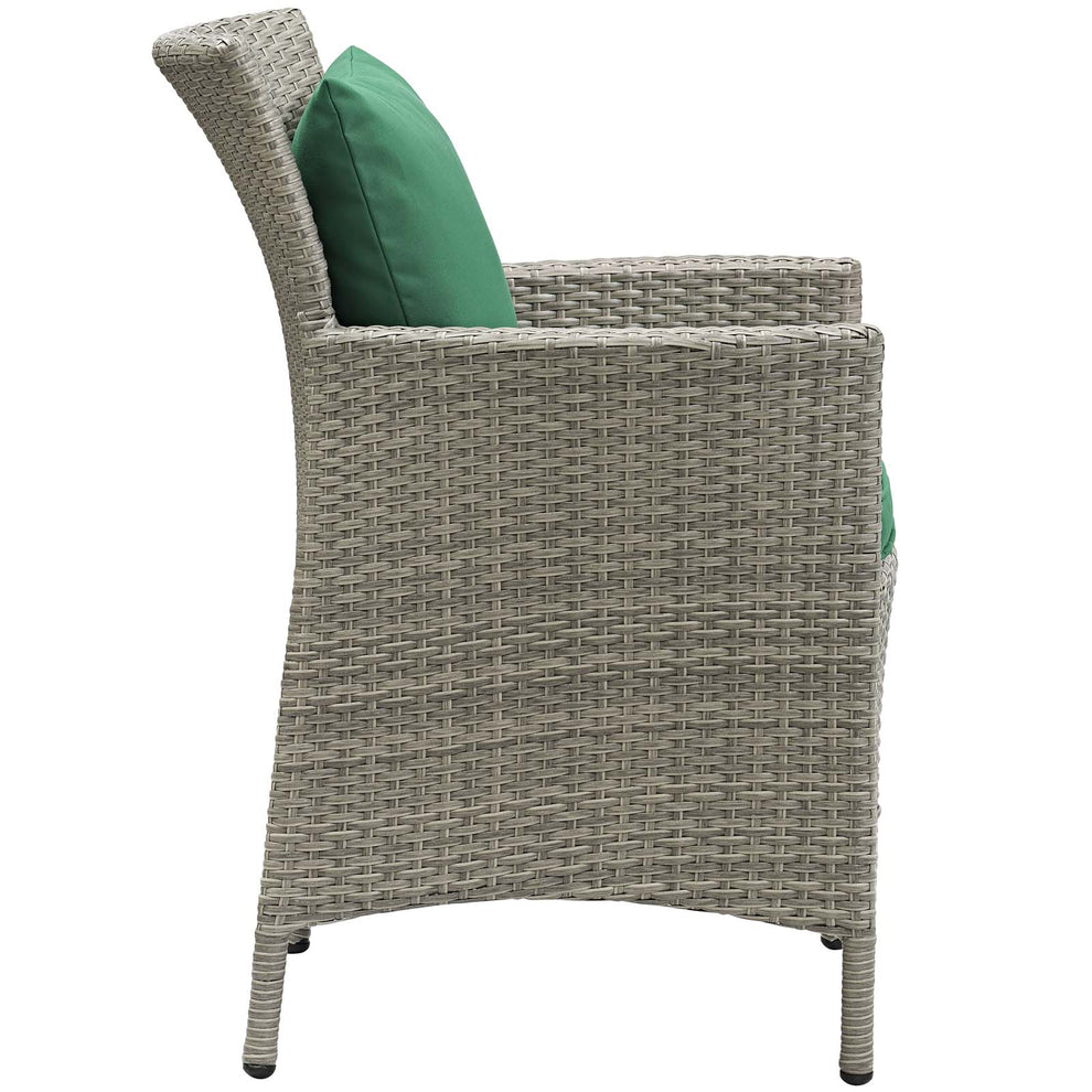 Modway Outdoor Patio Wicker Rattan Dining Armchair - EEI-2802 | Armchairs | Modishstore - 7