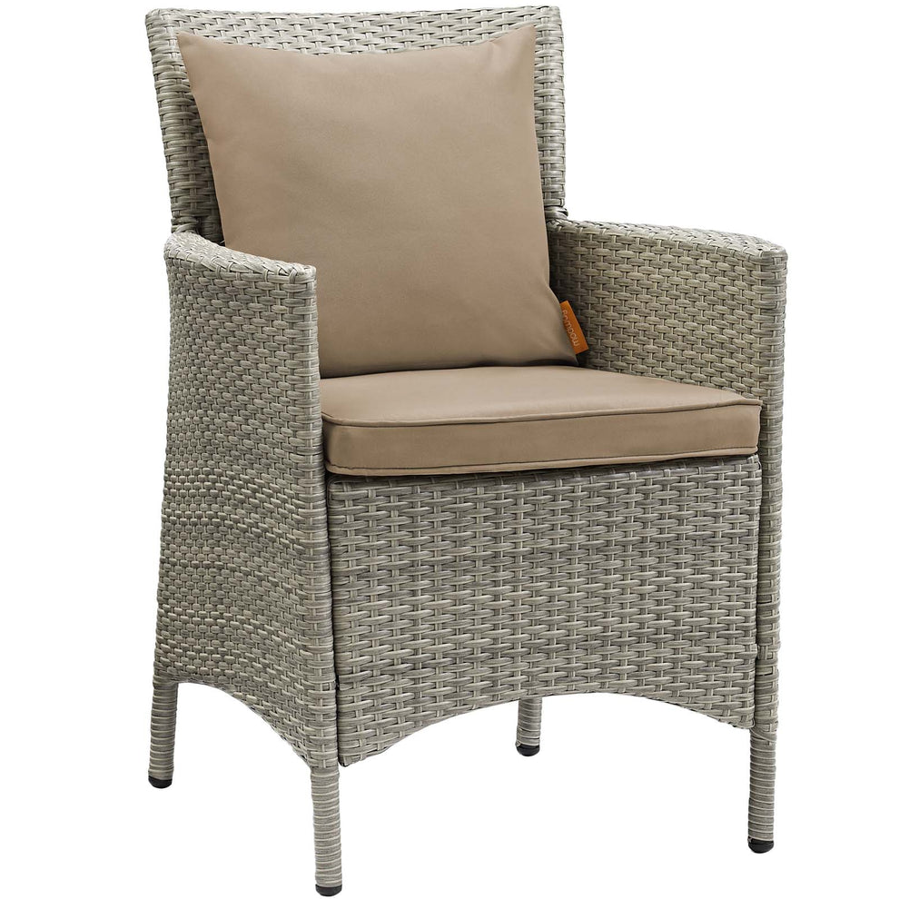Modway Outdoor Patio Wicker Rattan Dining Armchair - EEI-2802 | Armchairs | Modishstore - 33