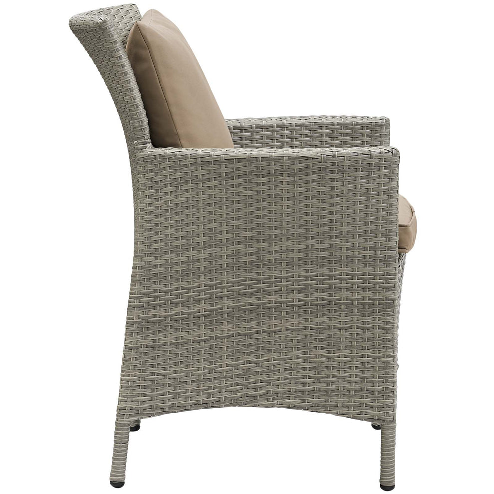 Modway Outdoor Patio Wicker Rattan Dining Armchair - EEI-2802 | Armchairs | Modishstore - 12
